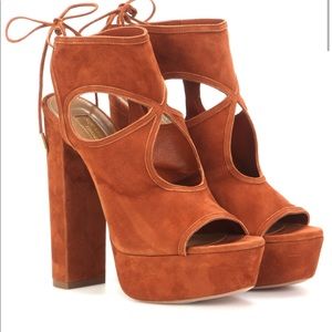 Aquazzura 'Sexy Thing' platform sandal 39.5 / 8.5